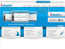 Tablet Screenshot of infaerp.com